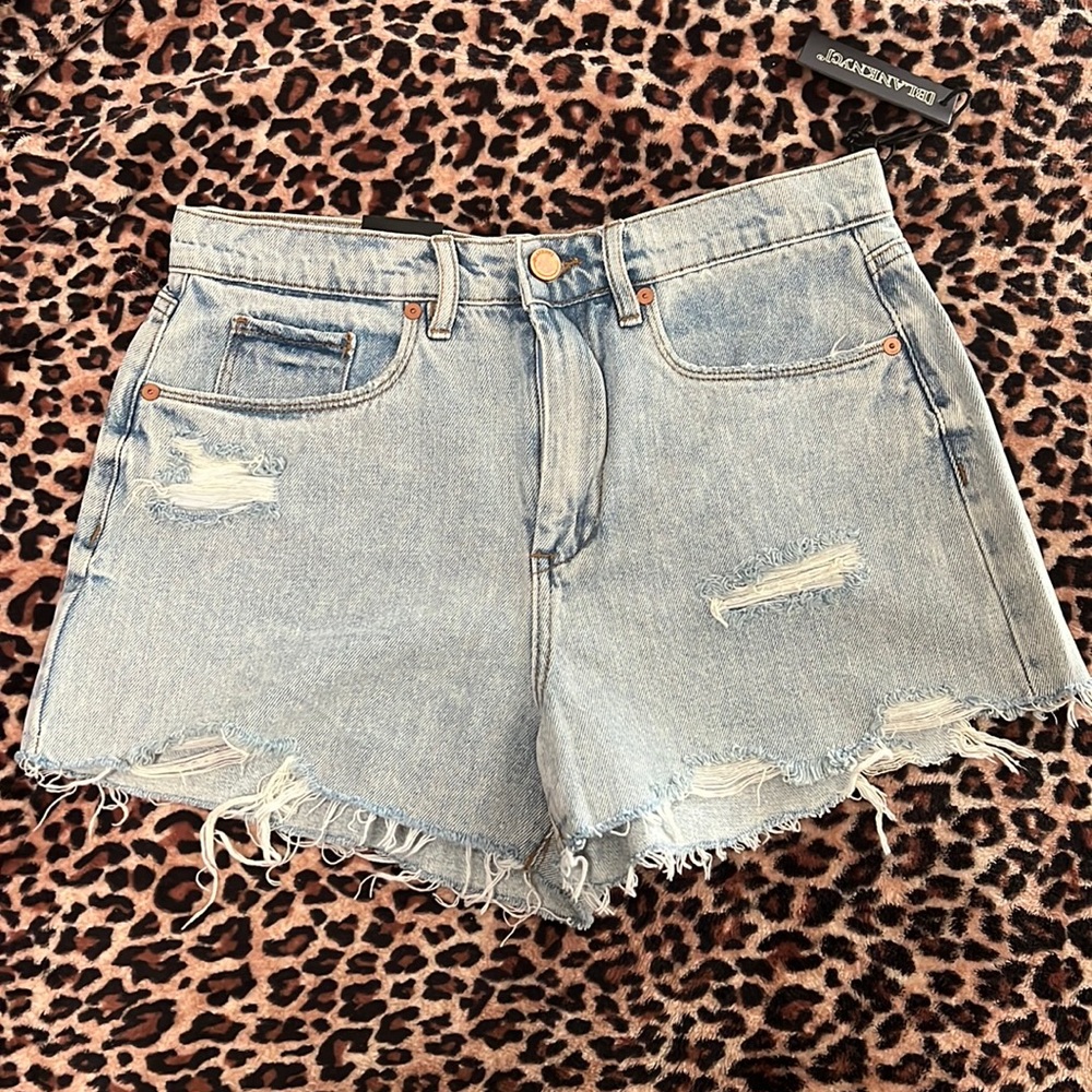 Blank NYC High Waist Shorts